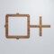 Ekena Millwork Medium Carlisle Decorative Fretwork Wood Wall Panels, Walnut, 26 7/8"W x 15 3/8"H x 3/8"T WALW16X16X0375CARWA - alternate 3